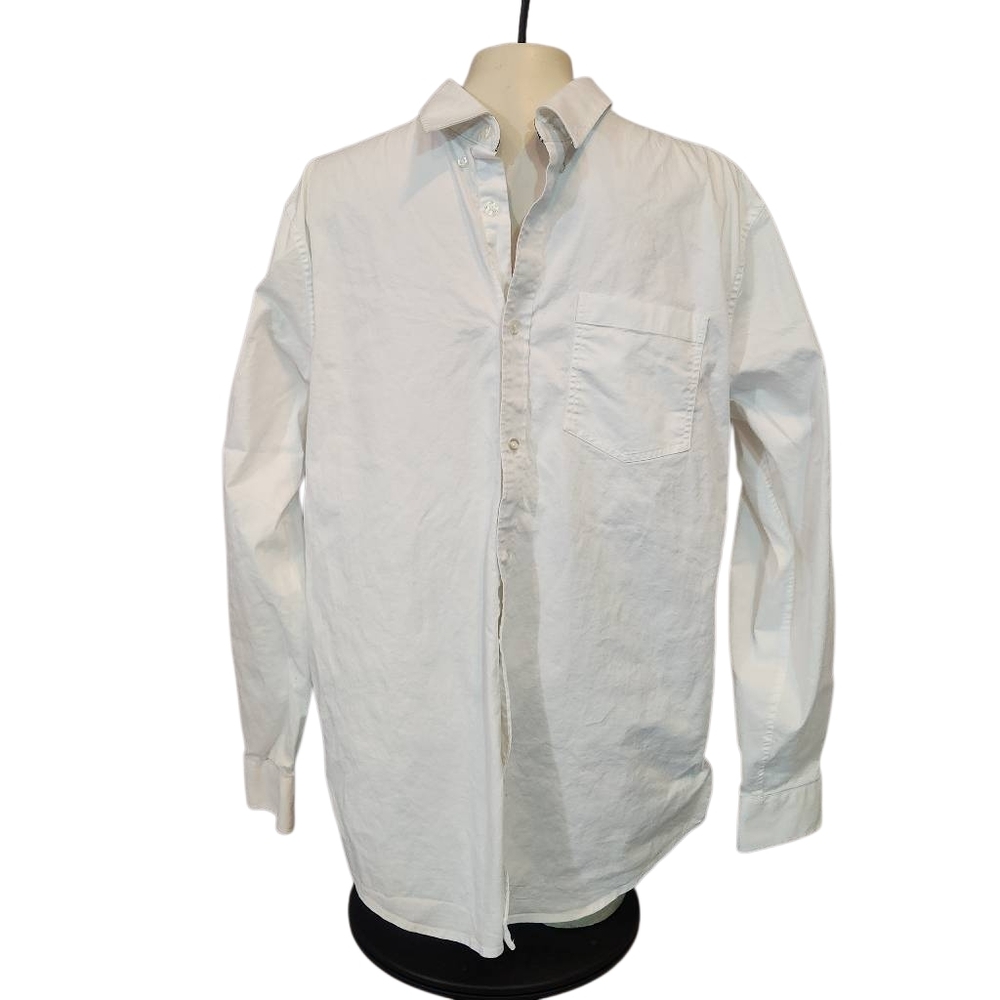 Men's‎ Cody James Classic White Button Down Shirt Size Small